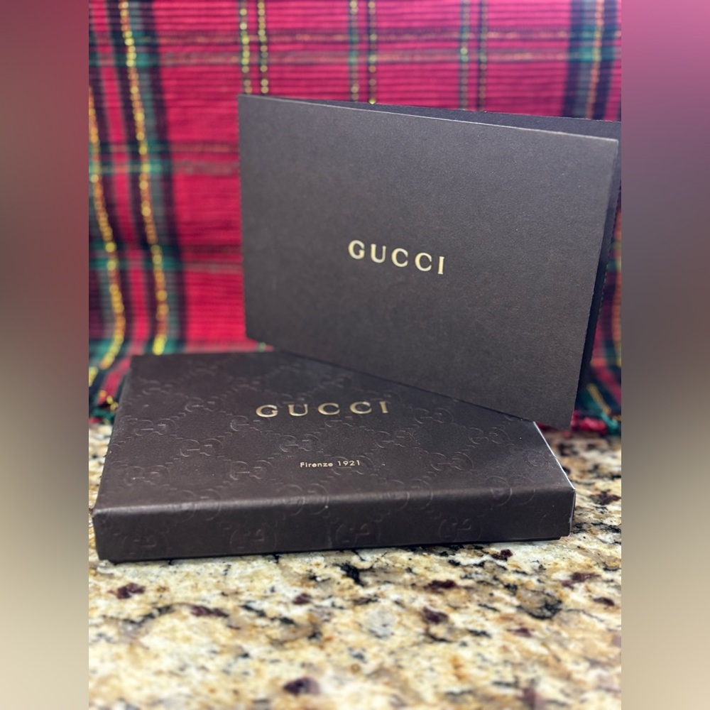 Brown Gucci Box with Card